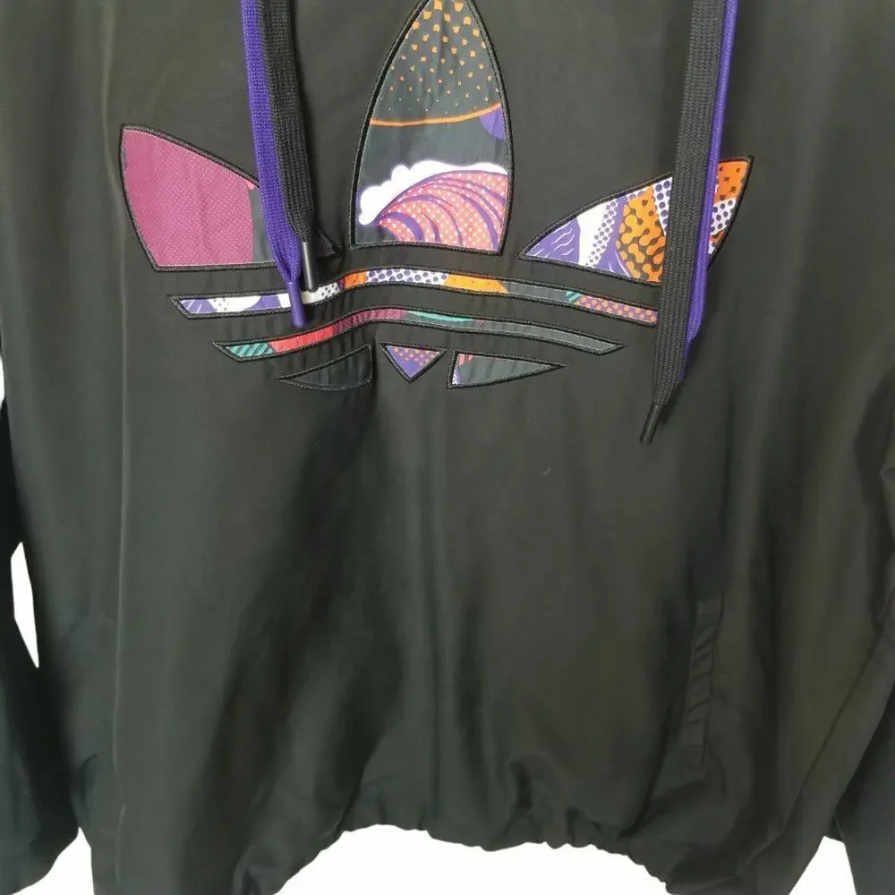 Adidas Mens 1/4 Zip Hoodie Sweatshirt M Sports Active Athletic Chinese New Year